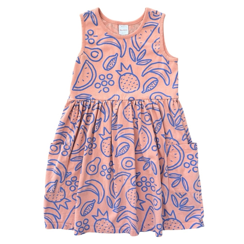 Hanna Andersson Fruit Print Sleeveless Play Dress 10